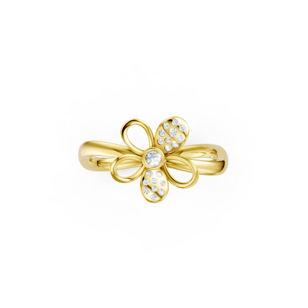 Yellow GoldenBloomRing
