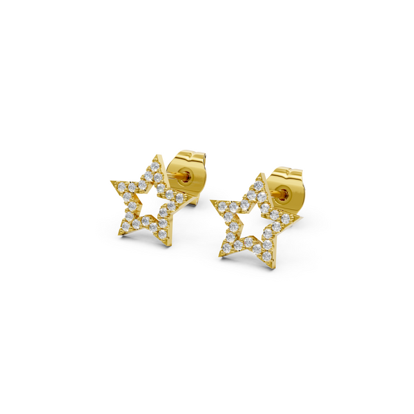Yellow earrings